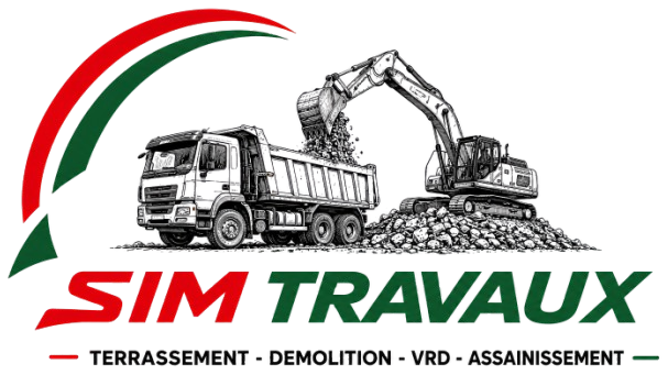 SIM TRAVAUX — Terrassement, Démolition, VRD, Assainissement